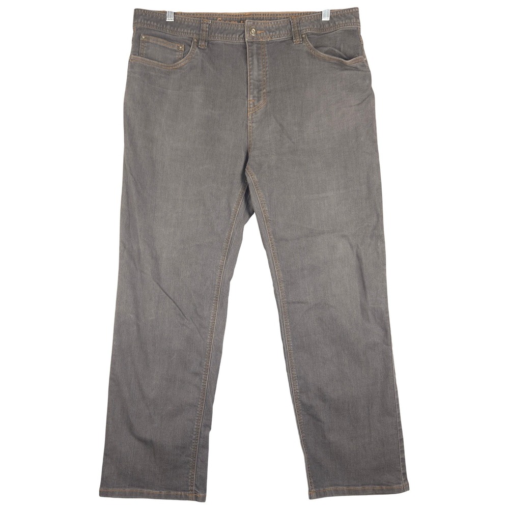 Prana Slim Fit Gray‎ Denim Jeans Mens Pants Casual Everyday 36x30 (Fits 37x29)